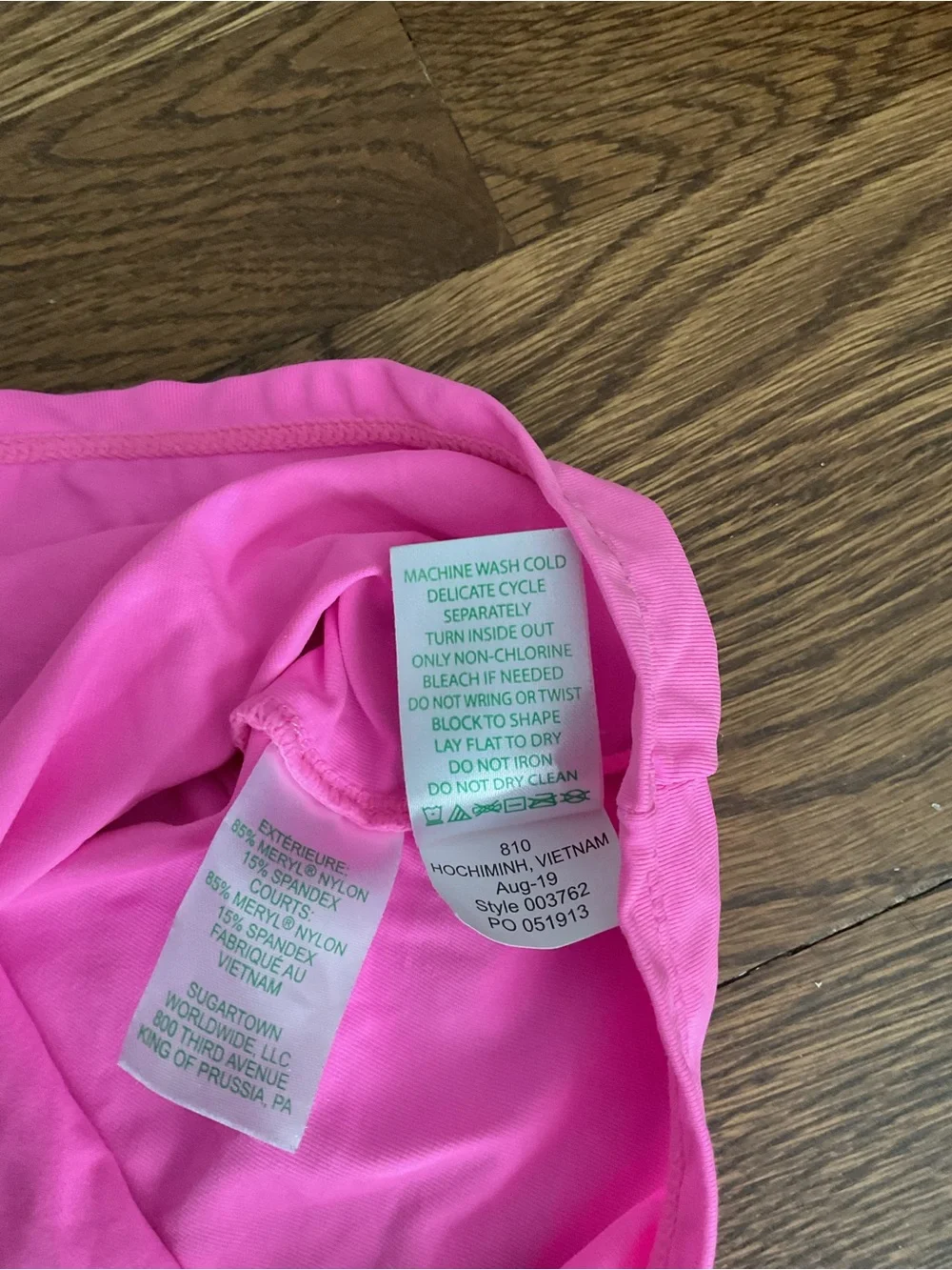 Lilly Pulitzer Neon Pink Mini Pleated Skort
